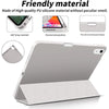Funda Aoub para iPad Air M3/M2 y 5ª/4ª generación, soporte para lápiz y cierre magnético, gris