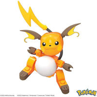 MEGA Figura Pokémon para Niños, Juego de Construcción de Pikachu Evolution, 159 Piezas, 3 Personajes Posables, Regalo Ideal