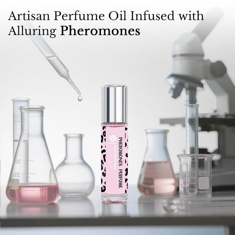 Perfume con feromonas para mujeres de larga duración, aceite de perfume roll on con aroma dulce y atractivo
