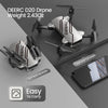 DEERC D20 - Mini dron con cámara HD 720P y control remoto, con funciones avanzadas, seguro y perfecto como regalo infantil
