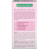 Suplemento Vitaminico Avanzado para Cabello, Piel y Uñas con Biotina y Ácido Hialurónico de Nature's Bounty