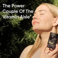 Suplemento Vegano de Vitamina D3 y K2 con Aceite de Coco Orgánico para Huesos Fuertes y Salud Inmunológica