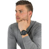 Reloj cronógrafo de cuarzo Invicta Pro Diver con correa de acero inoxidable plateado y esfera negra para hombre, modelo 0073