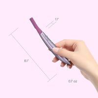 Panasonic Removedor de vello facial para mujer con cabezal pivotante y accesorios de cejas