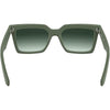 Lentes de Sol Calvin Klein Jeans CKJ25602S Rectangulares con Lentes RXable y Resina de Base Vegetal
