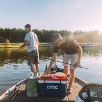 Enfriador ultraligero RTIC 32 cuartos con aislamiento portátil para bebidas, ideal para playa, camping, pesca y más actividades