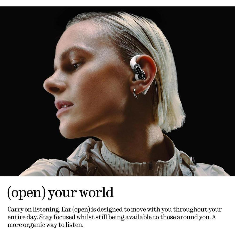 Nothing Auriculares Nothing Oreja (Abierto) Con Case De Carga MagSafe Blanco