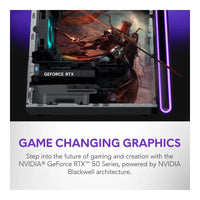 PC Gamer Alienware Aurora con Intel Ultra 7, RTX 5060 Ti, 32GB RAM, 1TB SSD, RGB, WiFi 7, Windows 11, con expansor USB