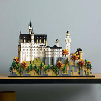LEGO 21063 Arquitectura Castillo Neuschwanstein, Juguetes de Construcción para Cumpleaños, Bloques para Hombres y Mujeres