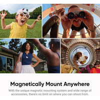 Insta360 GO Ultra - Cámara de Vlogs 4K portátil, manos libres, con sensor avanzado y duración de batería extendida para deporte y aventuras