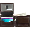 Conjunto de billetera minimalista y tarjetero Calvin Klein para hombre con tecnología RFID para protección