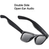 OhO sunshine Lentes de sol de audio con control de voz, volumen ajustable, Bluetooth 5.0 e impermeabilidad IP44 para deportes