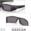 Gafas de sol rectangulares Oakley Gascan OO9014 para hombre con kit de accesorios, estuche y correa incluidos
