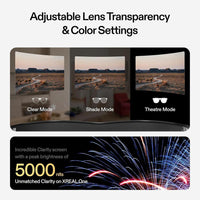 XREAL One - Gafas AR con chip X1, DoF nativas y pantalla HD, compatible con iPhone, Steam Deck, Mac y más