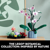 LEGO Icons Succulents - Juego de plantas artificiales para adultos, decoración del hogar, cumpleaños, regalos creativos de inauguración, 10309