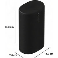 Sonos Play Altavoz Bluetooth portátil con WiFi y Alexa, batería de larga duración y resistente al agua, incluye base de carga