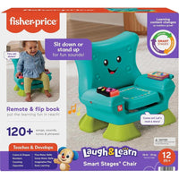 Fisher-Price Juguete de aprendizaje con luces y actividades, color verde azulado, para bebés de 1 año en adelante