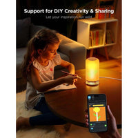 Lámpara de mesa inteligente Govee RGBIC, compatible con SmartThings, Alexa, con 64 modos de escena, para dormitorio y sala