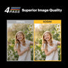 Impresora fotográfica instantánea Kodak Dock Plus 4PASS con 90 hojas incluidas y tecnología avanzada de sublimación de tinta