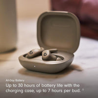 Beats PowerBeats Fit - Auriculares inalámbricos de entrenamiento con cancelación de ruido y ajuste seguro, resistente al sudor y agua