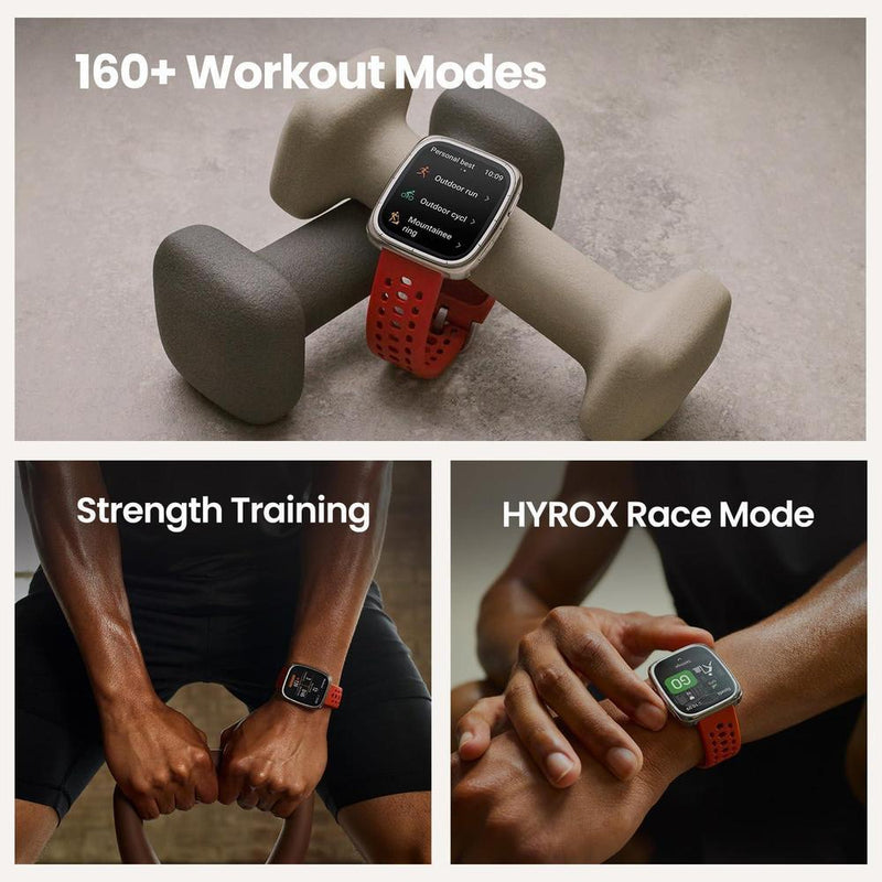 Amazfit Active 2 Smartwatch Pantalla 1.75 Pulgadas Resistente Al Agua Gps Monitoreo Frecuencia Cardiaca Bateria 10 Dias
