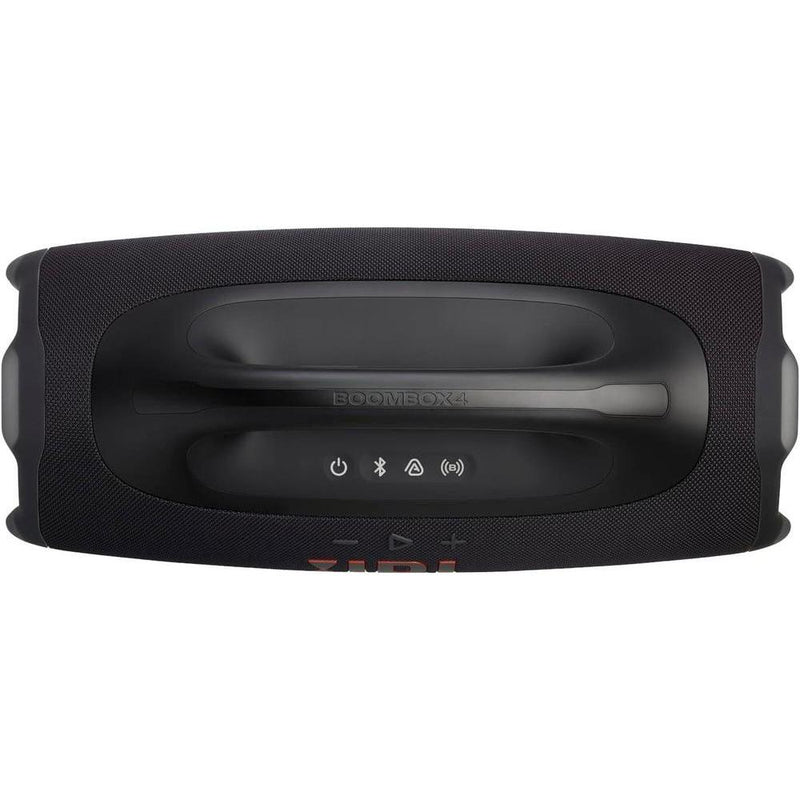 JBL Boombox 4 - Altavoz portátil impermeable con sonido masivo, 34 horas de reproducción y conexión Auracast negro