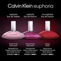 Calvin Klein Euphoria Eau de Toilette, perfume para mujer con notas de ciruela, orquídea y vainilla de larga duración