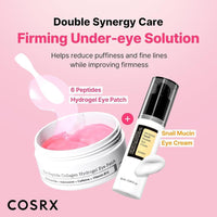 Parches Oculares COSRX Con Péptidos Y Colágeno Para Ojos Hinchados Y Círculos Oscuros, 60 Unidades