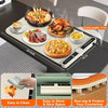 Tapete de Calentamiento para Alimentos de Silicona con 9 Modos de Temperatura y Temporizador de Apagado Automático