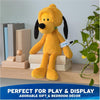 GUND Disney - Peluche Plutón Toothpick, peluche suave y abrazable para niños y coleccionistas, color amarillo