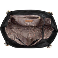 Montana West - Bolso de mano grande con asa superior sobredimensionada y bolsos con cadena elegante para mujer