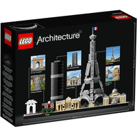LEGO Architecture París: Juego de Construcción de Exhibición Detallada para Niños y Niñas de 12 Años en Adelante