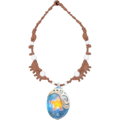 Disney Moana 2 - Collar mágico con estrella iluminada para niñas, ideal para juegos de rol y disfraces, gran regalo para fans