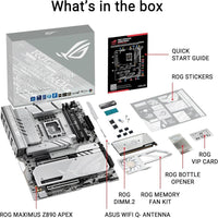 ASUS ROG MAXIMUS Z890 APEX, Placa base Intel Z890 LGA 1851 ATX con DDR5, WiFi 7, LAN 5G y Thunderbolt 4, AI OC y refrigeración