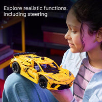 LEGO Technic Chevrolet Corvette Stingray, set de construcción para niños y niñas, modelo de automóvil de exhibición, regalo ideal