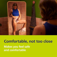 Philips Norelco OneBlade Intimate para aseo púbico, recorta y afeita con protección extra para la piel, modelo QP1924/70