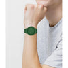 Lacoste TR90 12.12 - Reloj de cuarzo para hombre con correa de goma verde, diseño deportivo y fashion
