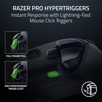 Razer Wolverine V3 Pro Controlador inalámbrico para juegos con frecuencia de sondeo de 8000 Hz, diseño ergonómico y botones programables