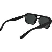 Calvin Klein Jeans CKJ25603S, gafas de sol rectangulares para hombre, color negro mate, tamaño único, estilo ecológico