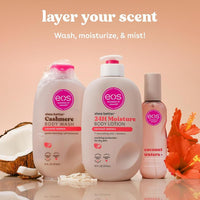 eos Loción corporal Coconut Waters, cuidado de piel 24 horas, ligera, no grasa, con karité natural, vegana, libre de crueldad