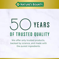 Nature's Bounty Calcio con Vitamina D3 para Salud Ósea, Suplemento de Calcio y Vitamina D, 120 Cápsulas Blandas (2 Paquetes)