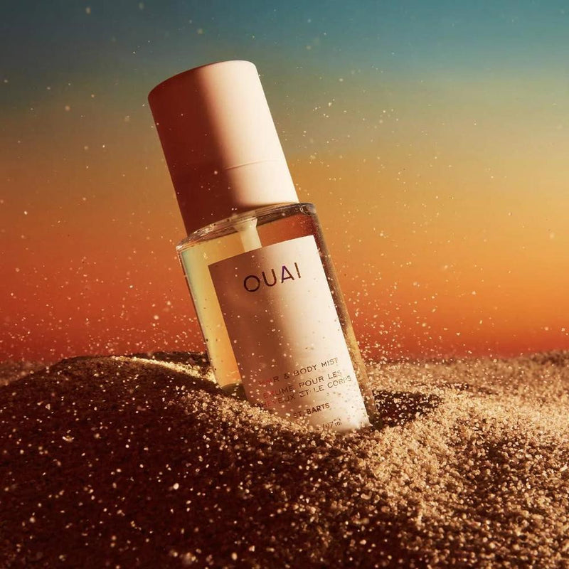 OUAI Bruma para cabello y cuerpo con aroma tropical, notas de fruta del dragón, flor de azahar y almizcle