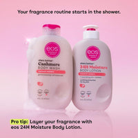 Eos Shea Better Cashmere Gel de Baño, Fórmula Cremosa, 473 ml