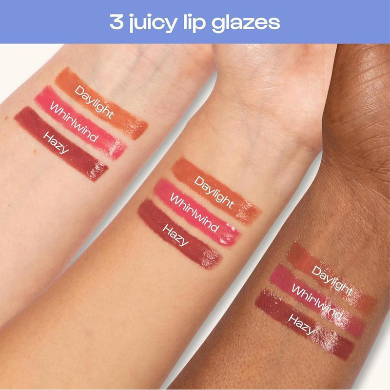 Sun Serum Aceite Labial SPF 40 - Aceite Labial con Color, Hidratante, Protector Solar para Labios Agrietados