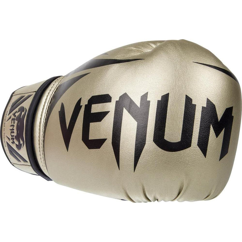 Venum Challenger 2.0 Guantes de Boxeo en color negro, ideales para entrenamiento, con ajuste seguro de velcro