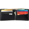 Billetera plegable minimalista RFID de cuero Calvin Klein para hombre con múltiples ranuras para tarjetas