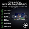 Controlador de juegos Kishi V3 Pro XL para iPad y tabletas Android con pulgares TMR, botones traseros duales, HD Haptics y 6 meses de Apple Arcade