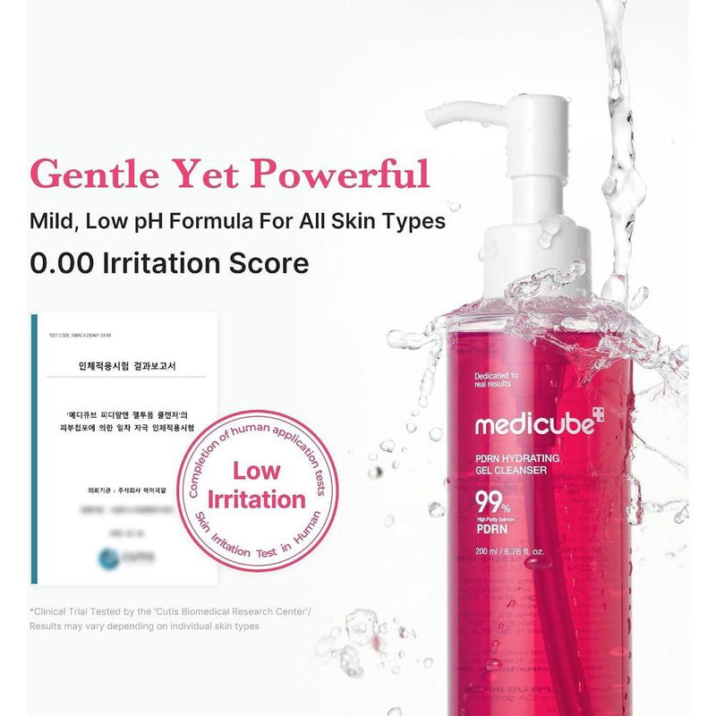 Medicube Set de Dispositivo y Cuidado de la Piel 3 en 1 Mini Booster Pro Plus con Limpiador y Gel PDRN Beige