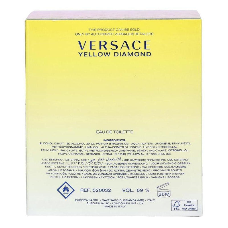 VERSACE Yellow Diamond Eau de Toilette for Women