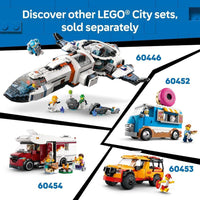 LEGO City Camión de Donas - Juguete de Construcción para Niños, Incluye Minifiguras de Proveedores y Clientes con Accesorios Divertidos